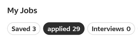 Current active indeed applications just as an example